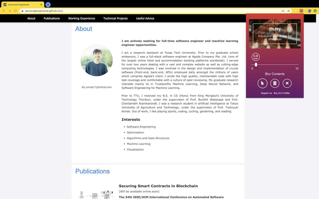 Blurry - Blur unwanted content截图3