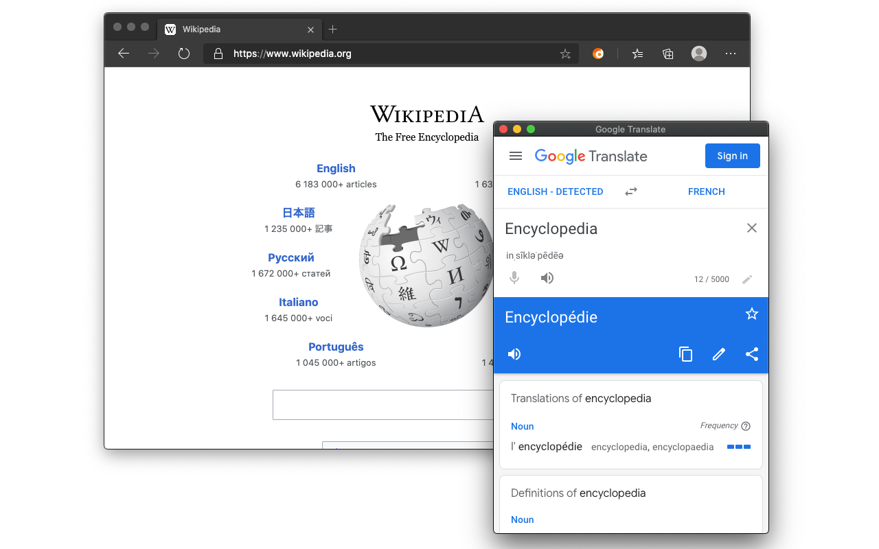 Popup View for Google™ Translate截图1