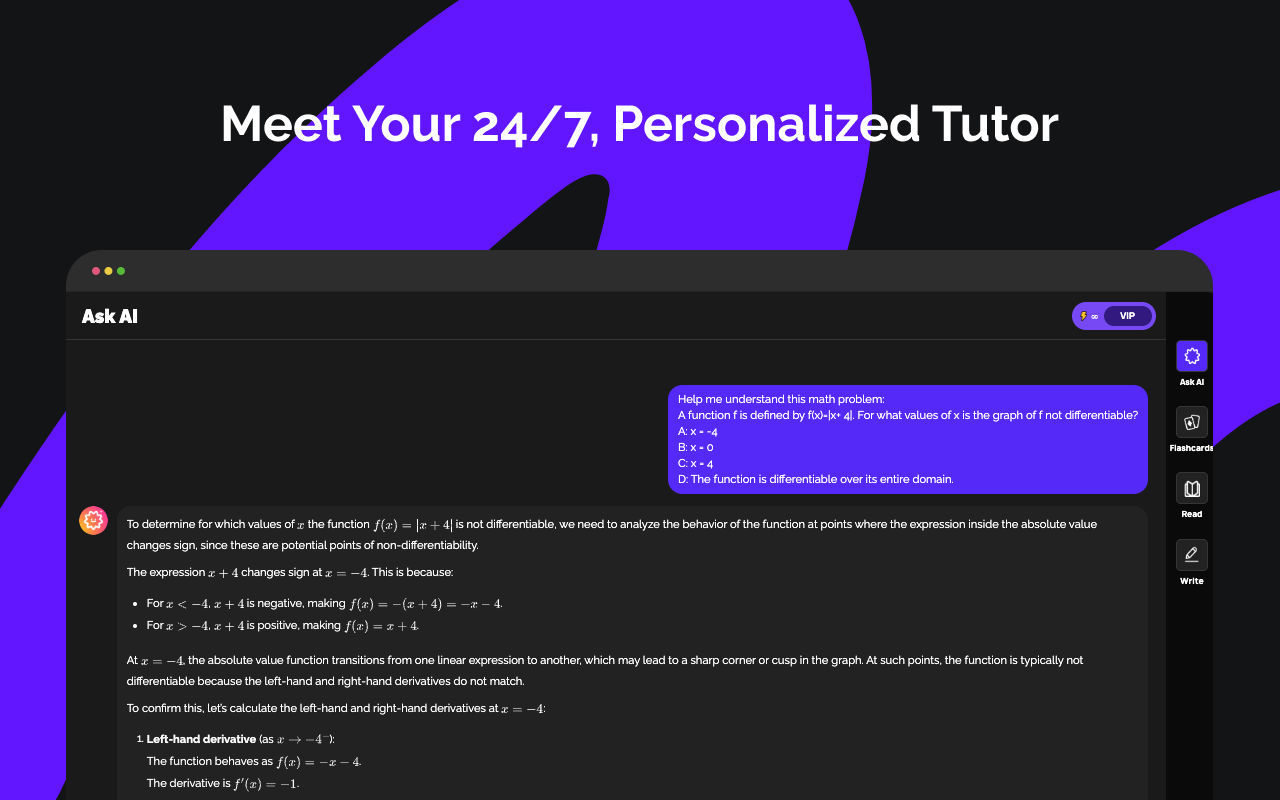 AnswerAI - Homework AI Tutor & Study Helper截图3