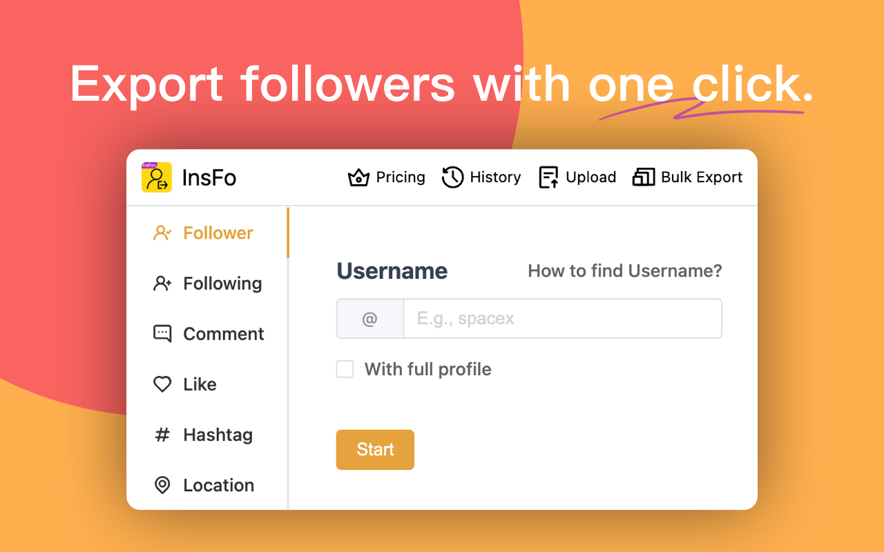 InsFo - IG follower export & analysis tool截图3