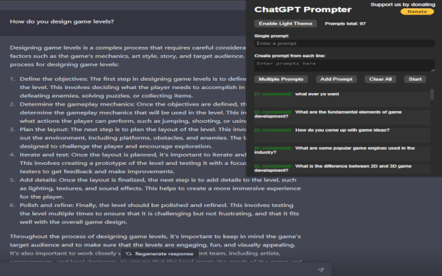 ChatGPT Prompt List截图1