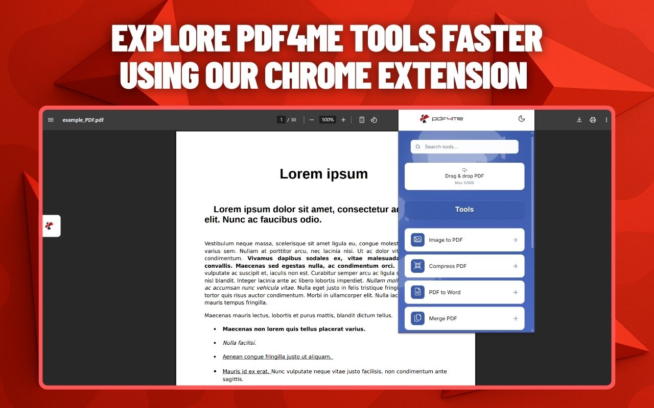 PDF4me - Edit, Merge, Compress & Convert PDF截图1