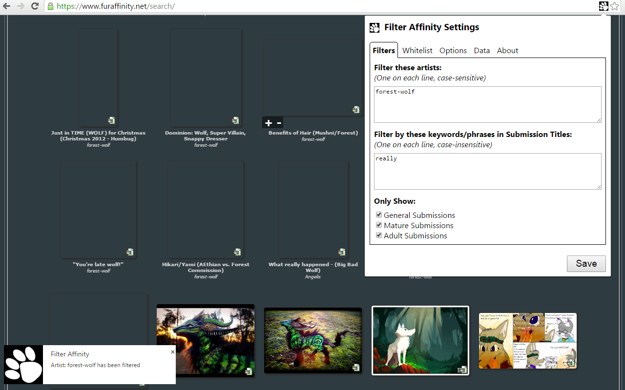 Filter Affinity截图1