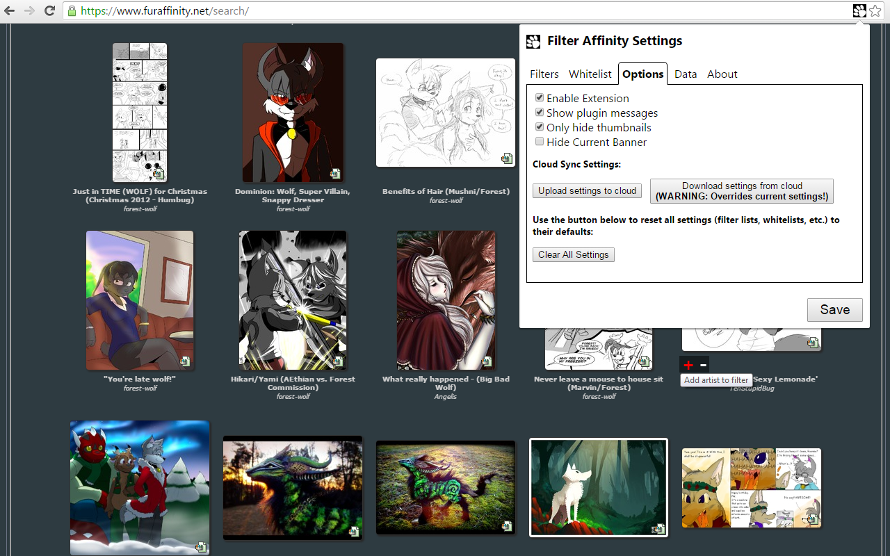 Filter Affinity截图2