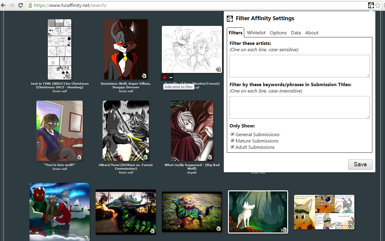 Filter Affinity截图3