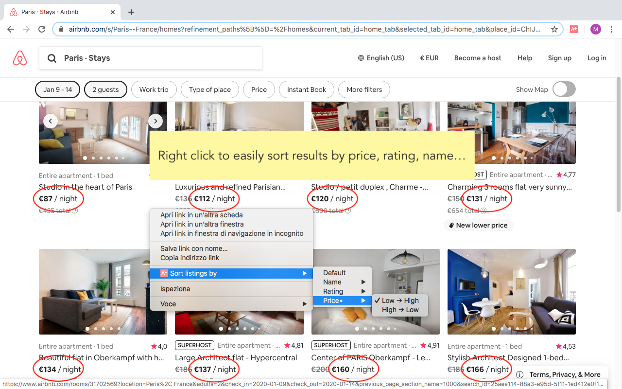 Airplus - advanced options for Airbnb™截图5