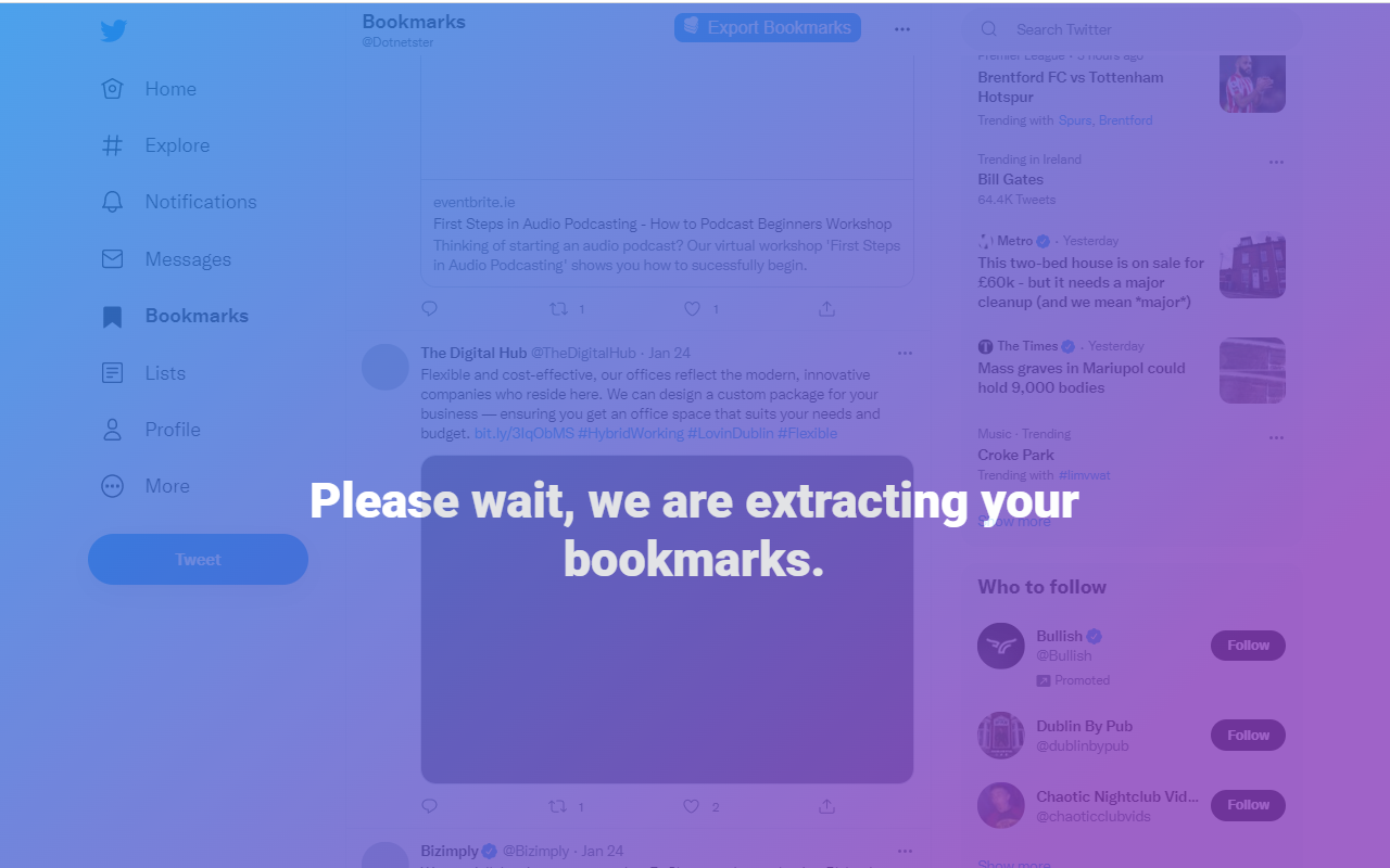 Favourites.io Search X/Twitter Likes and Bookmarks截图1