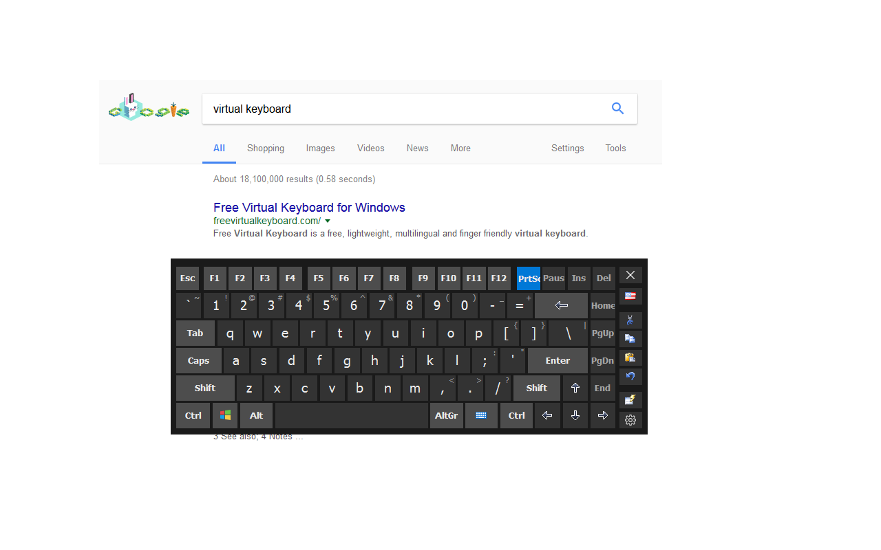Hot Virtual Keyboard Extension截图1