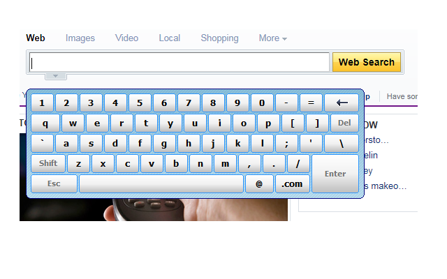 Hot Virtual Keyboard Extension截图3