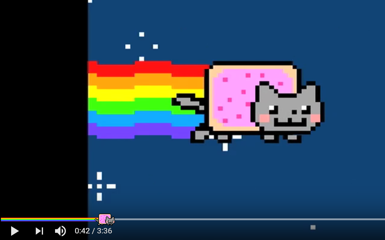 Nyan Cat Progress Bar for YouTube™截图1