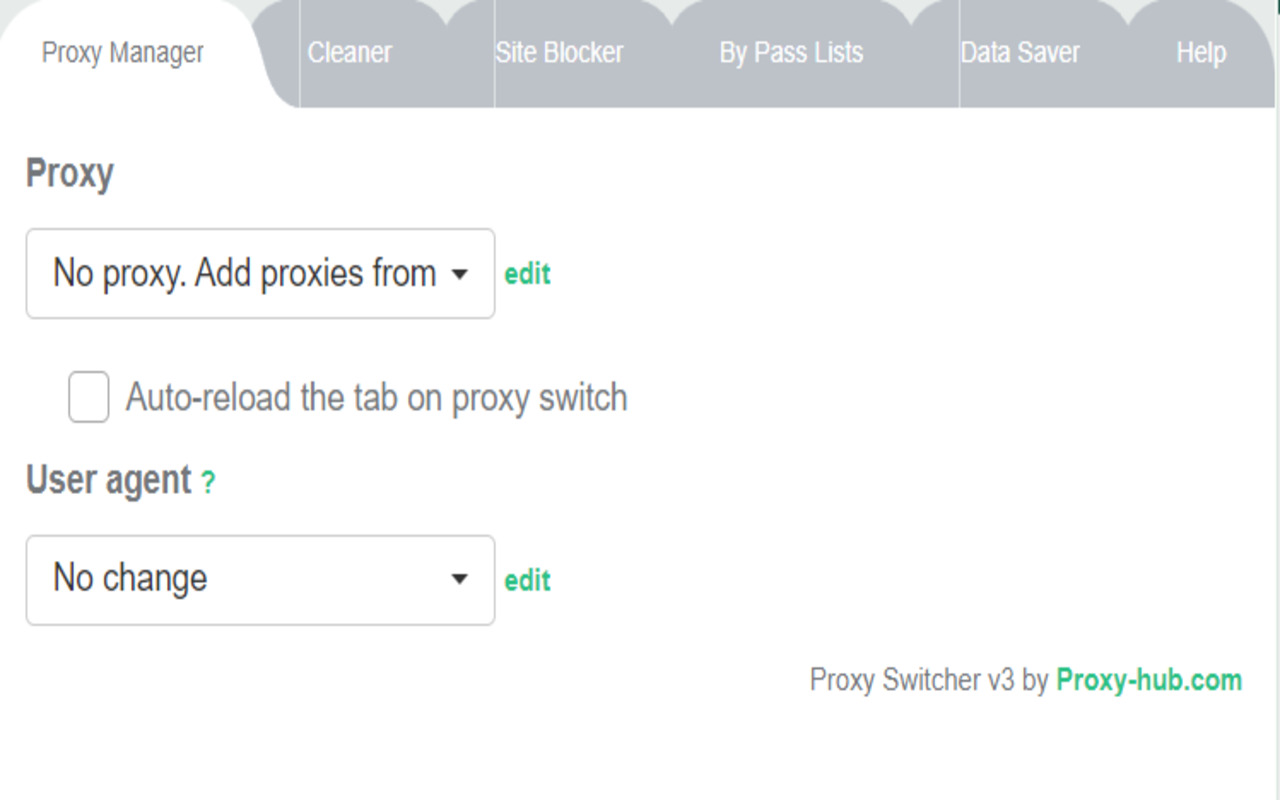 Proxy Switch by Proxy-Hub.com截图3