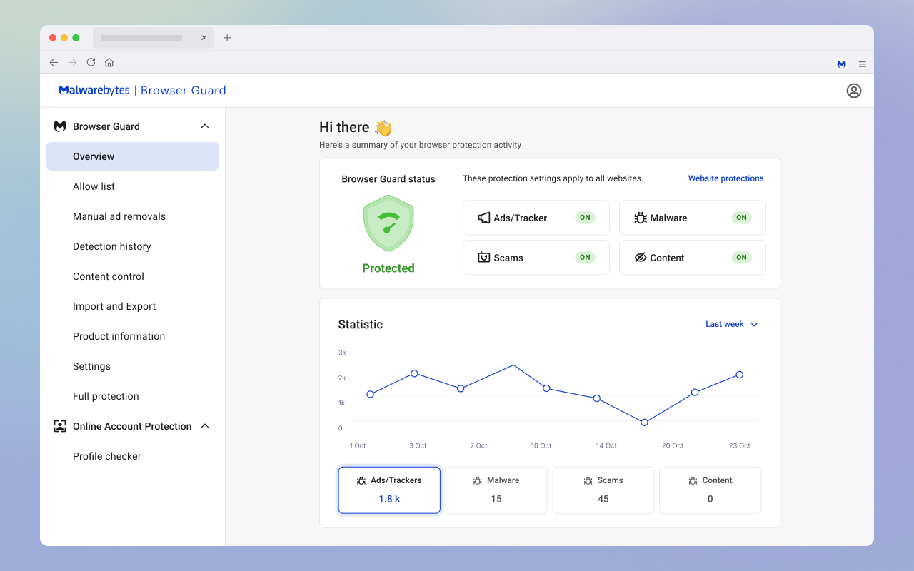Malwarebytes Browser Guard Beta截图3
