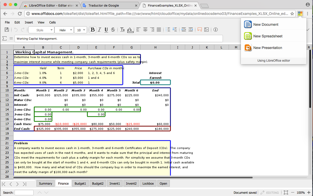 LibreOffice编辑器截图1