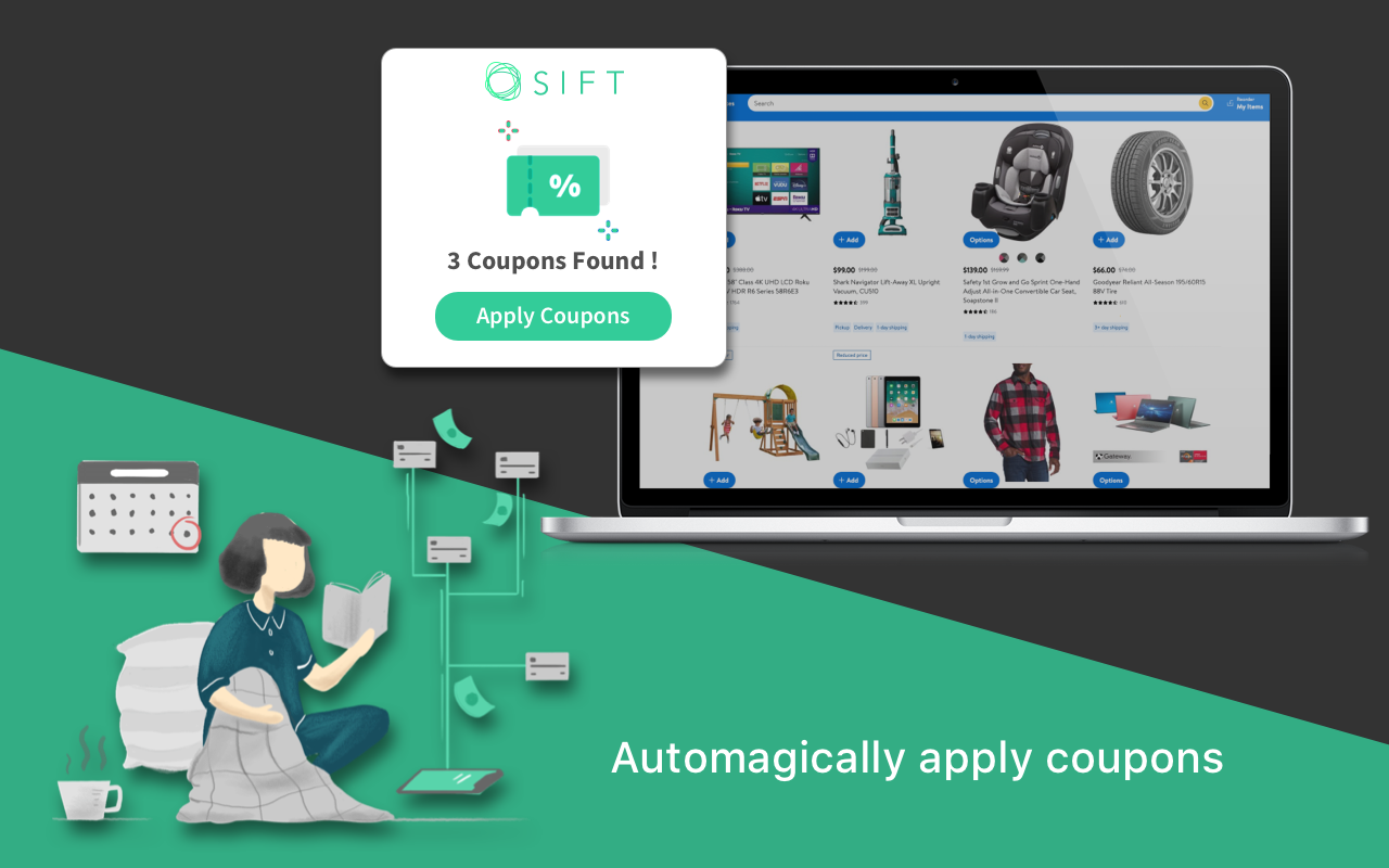 Sift Rewards and Cashback - Shop and Earn截图1
