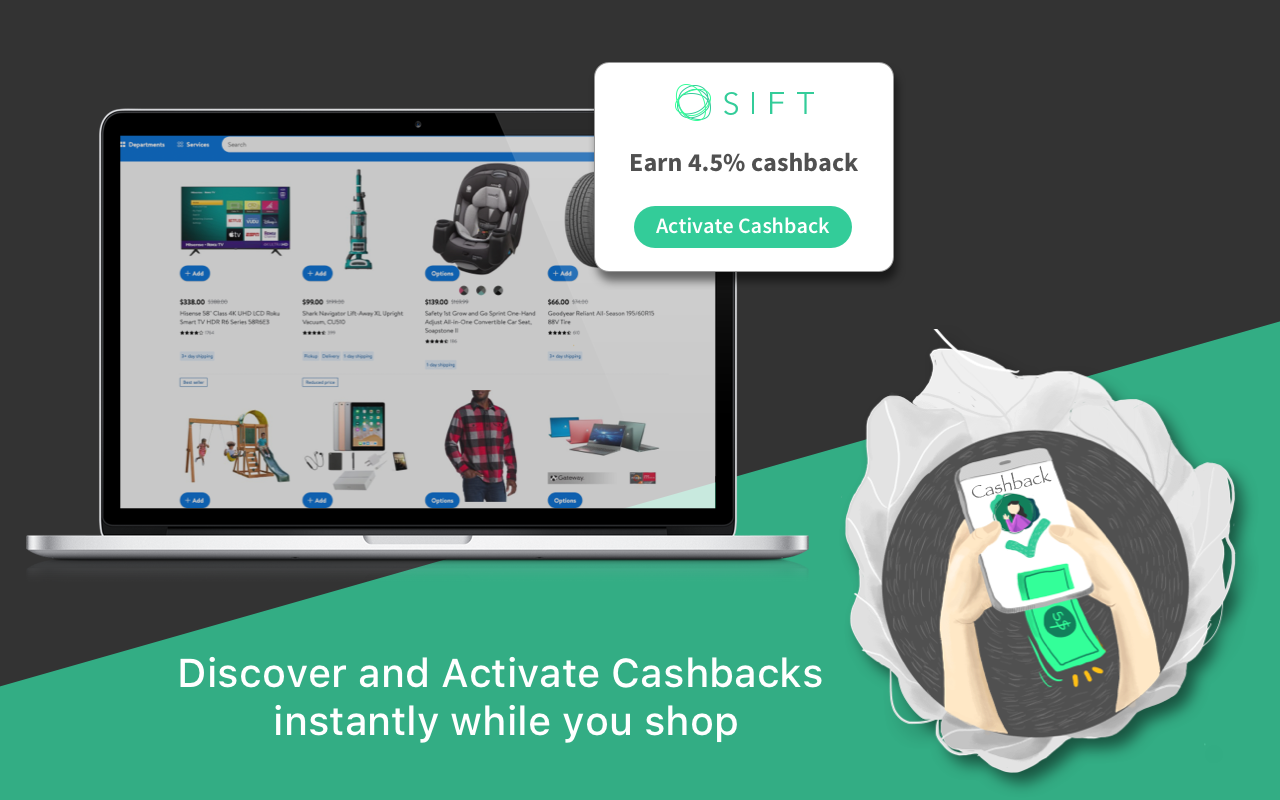 Sift Rewards and Cashback - Shop and Earn截图4