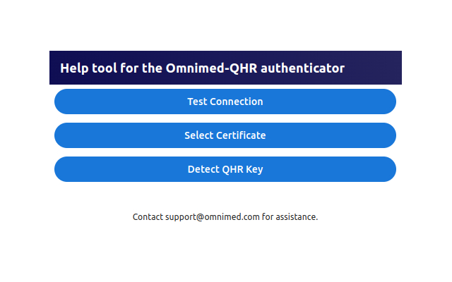 Omnimed-QHR authenticator截图1