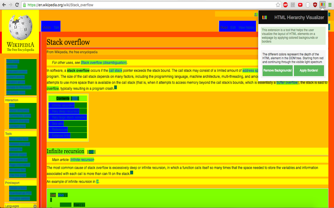 HTML Hierarchy Visualizer截图1