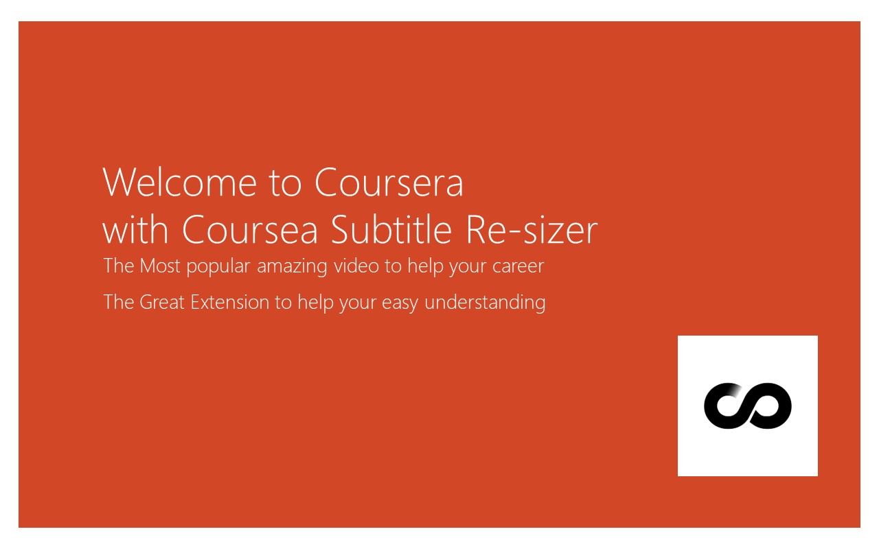 Coursera Subtitle Re-sizer截图3