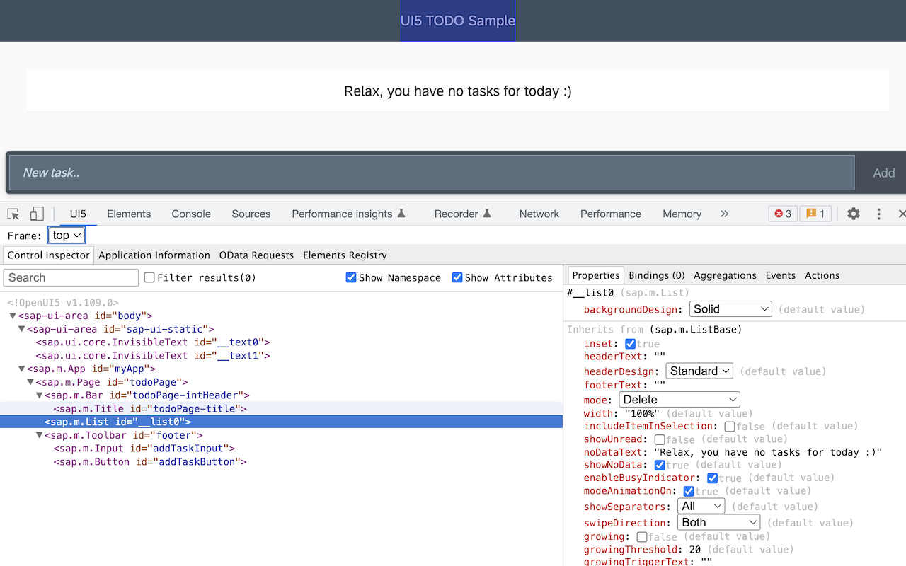 UI5 Inspector截图3