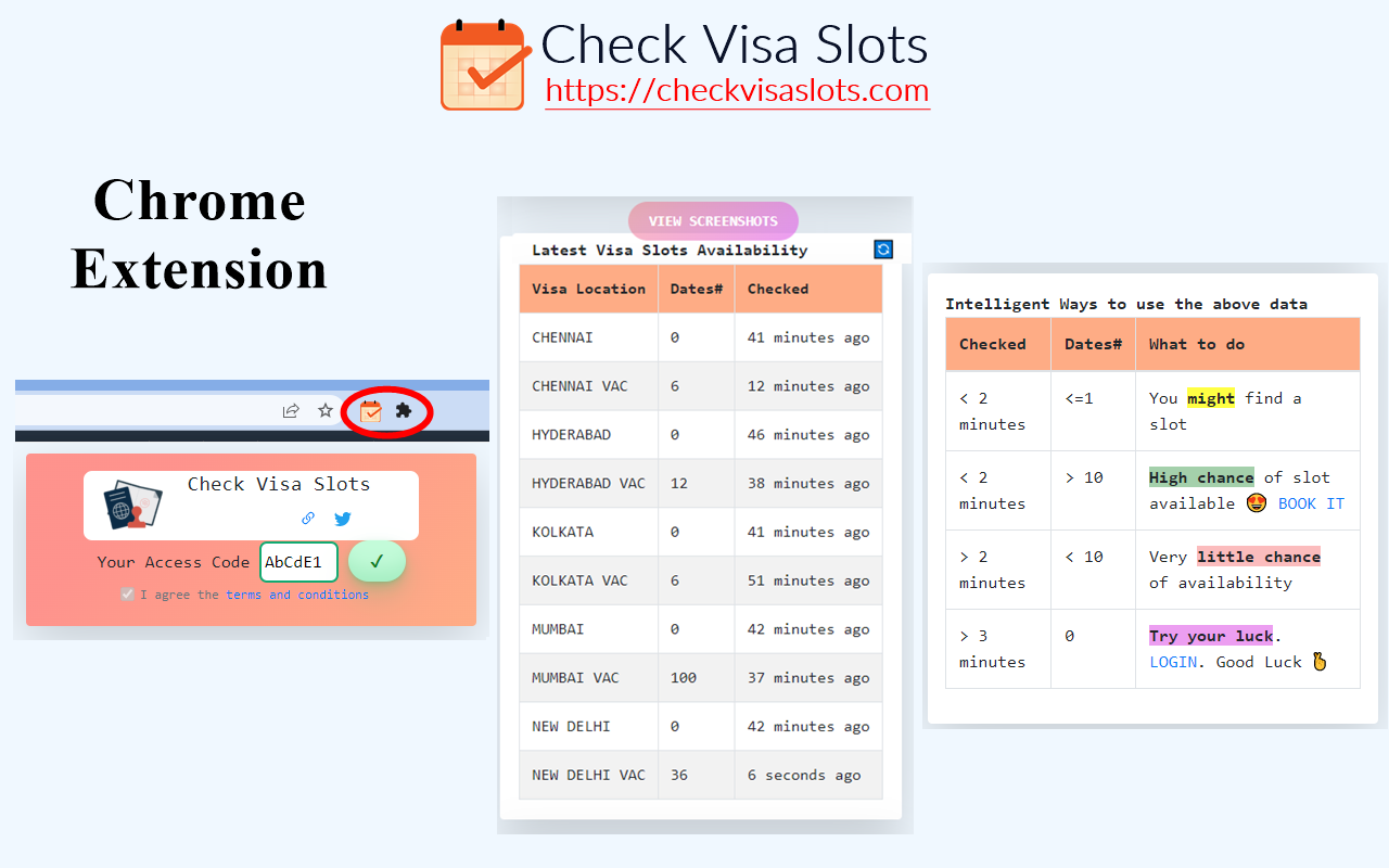 Check US Visa Slots - USVisaScheduling截图4
