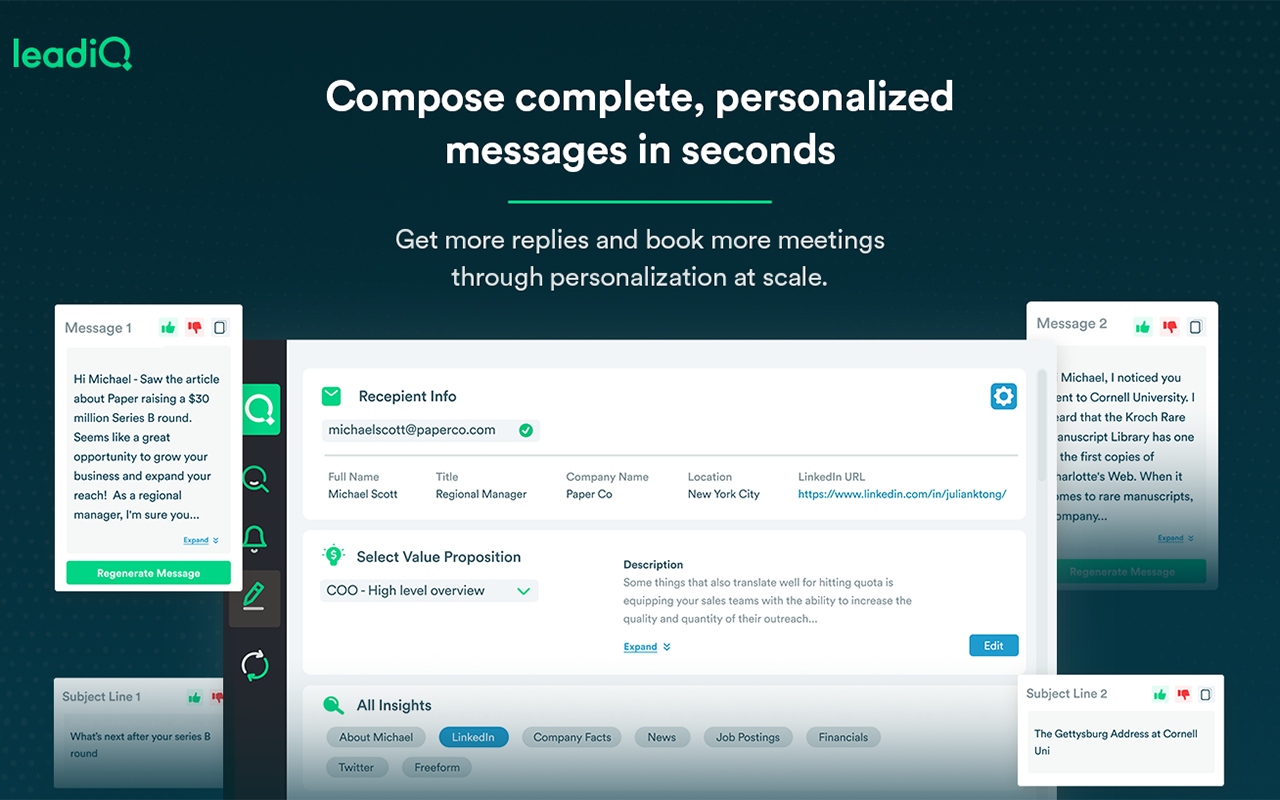 LeadIQ: Contact Data in One Click截图1