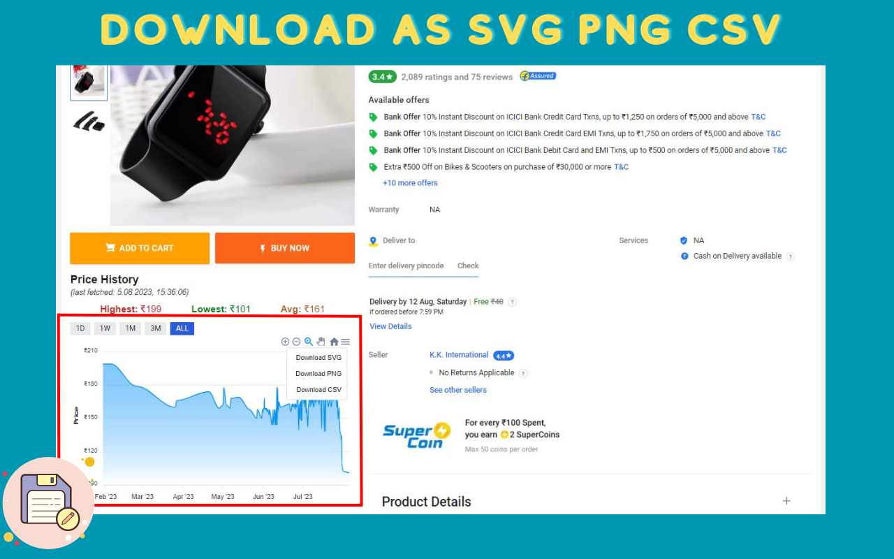 Flipkart Price Tracker截图2
