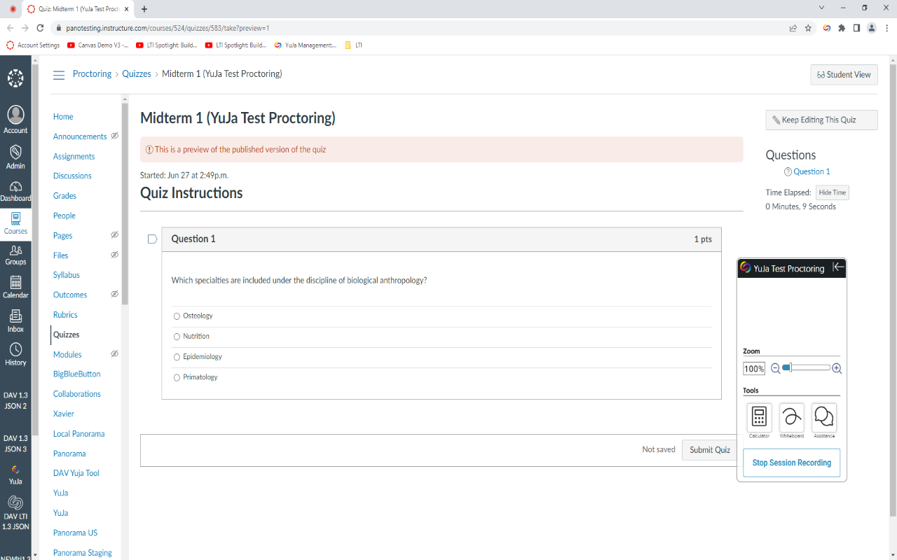 YuJa Verity Chrome Extension截图1