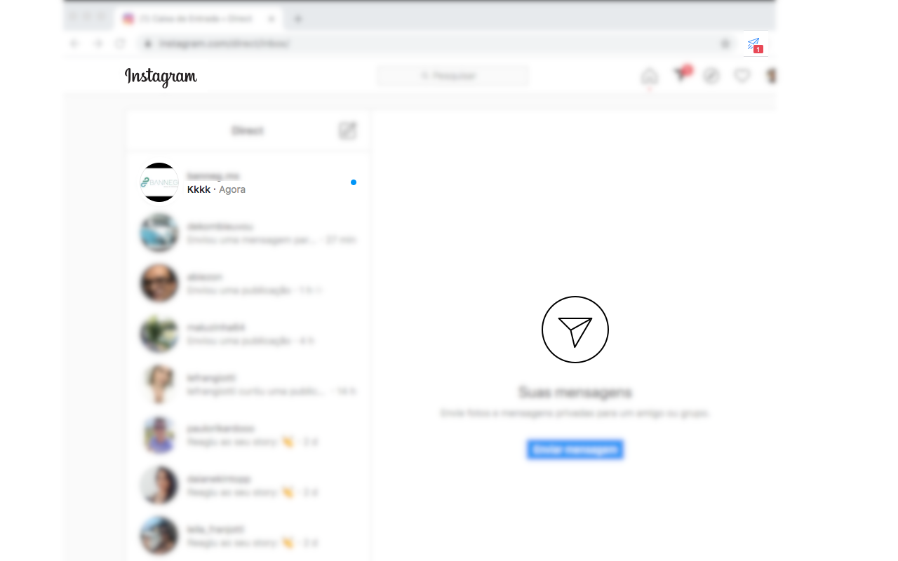 Notifications DM Instagram截图1