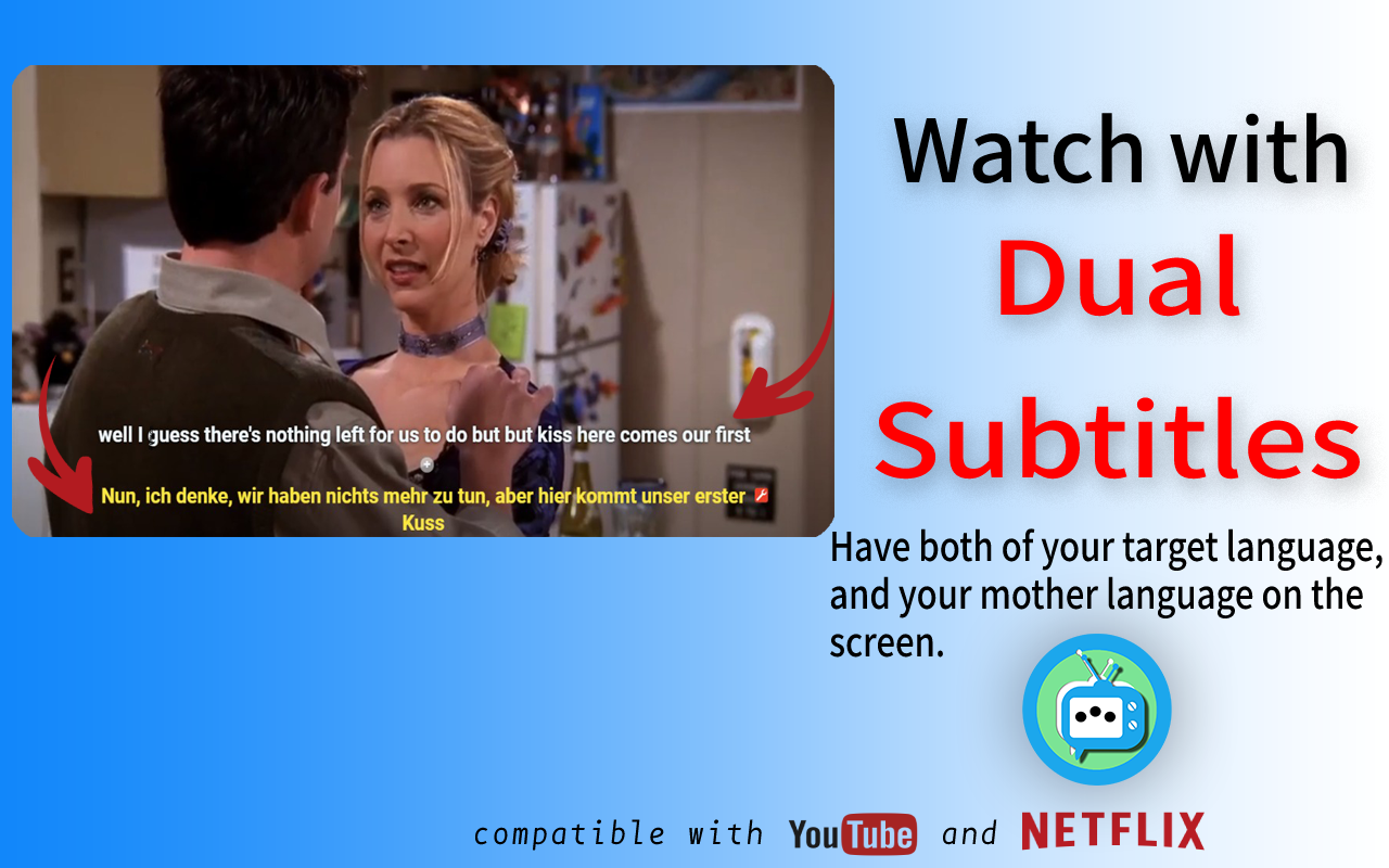 Netflix和YouTube-AFL语言学习截图1