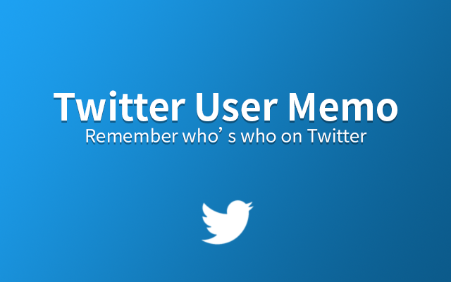 Twitter User Memo截图2
