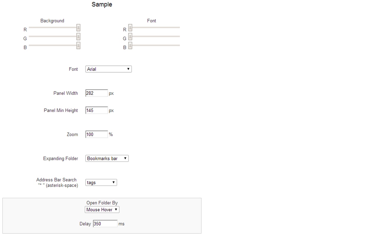 Tidy Bookmarks截图2