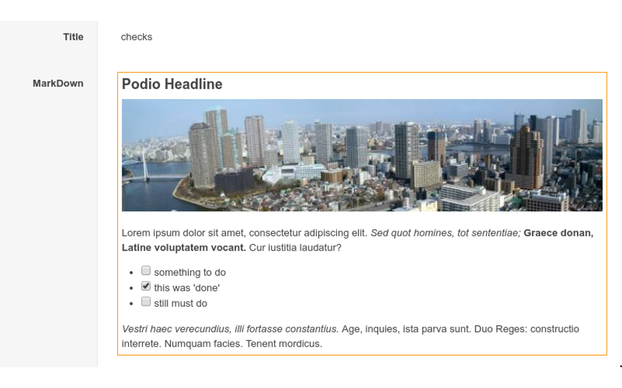 Podio Super Menu截图2