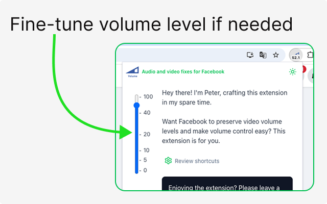 Audio and video fixes for Facebook截图1