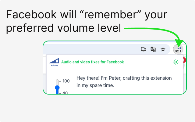 Audio and video fixes for Facebook截图3