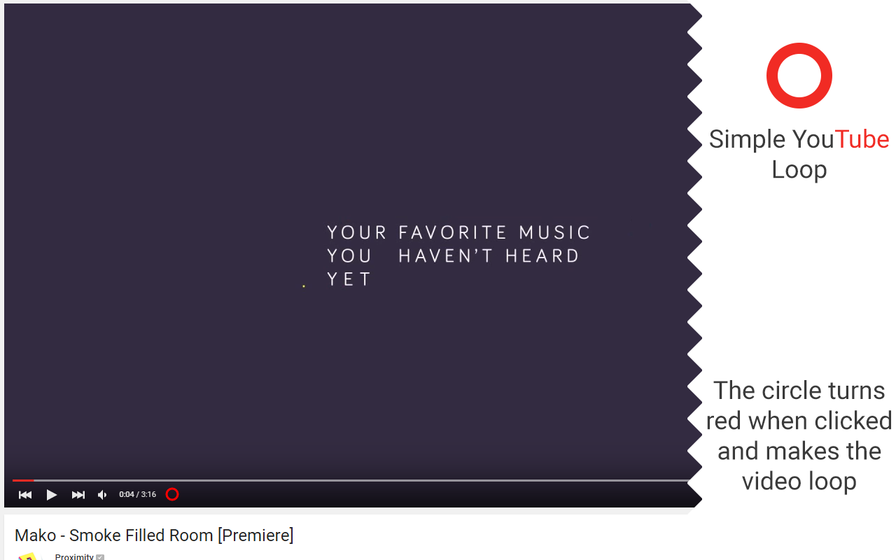 Simple YouTube Loop截图1