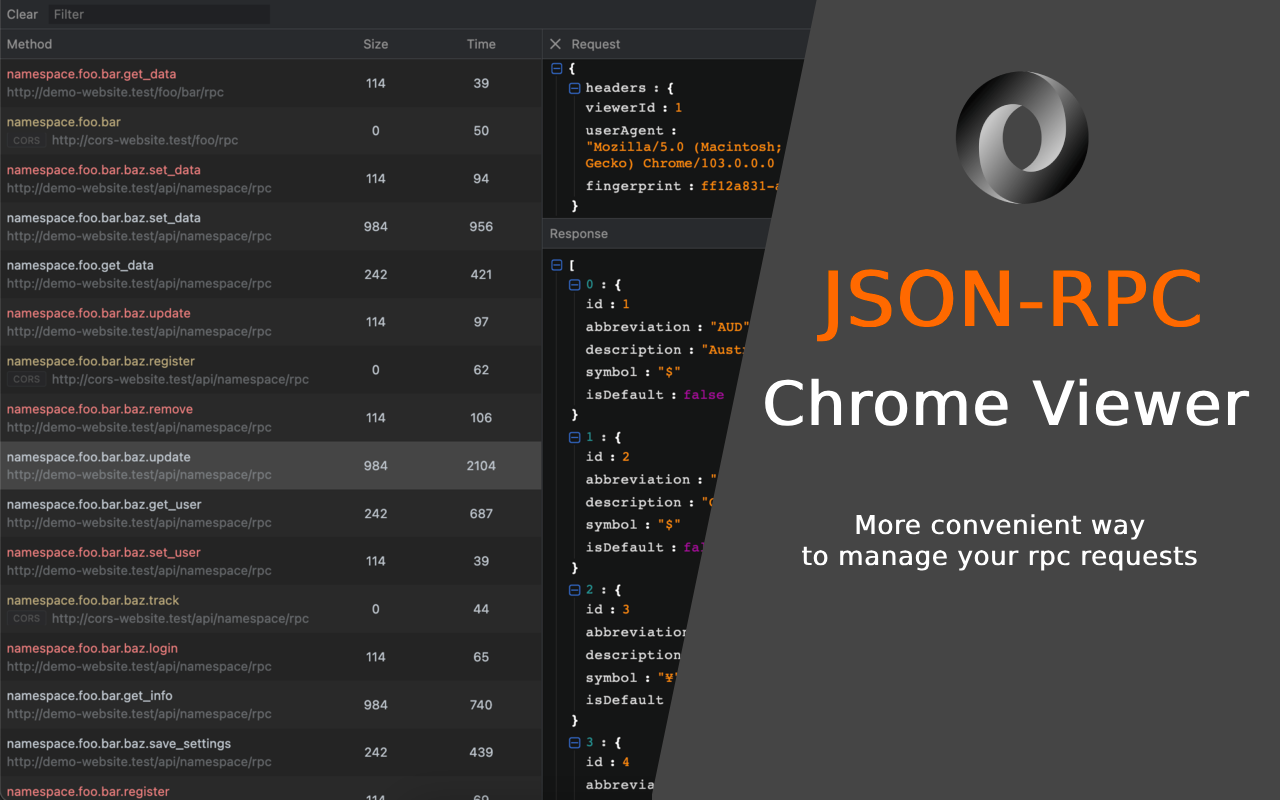 JSON RPC Chrome Viewer截图2