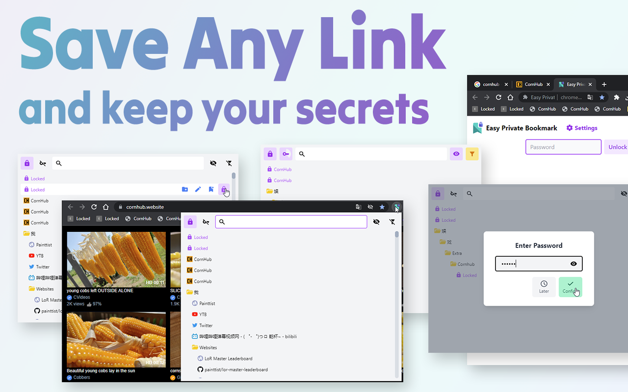 Easy Private Bookmarks截图2