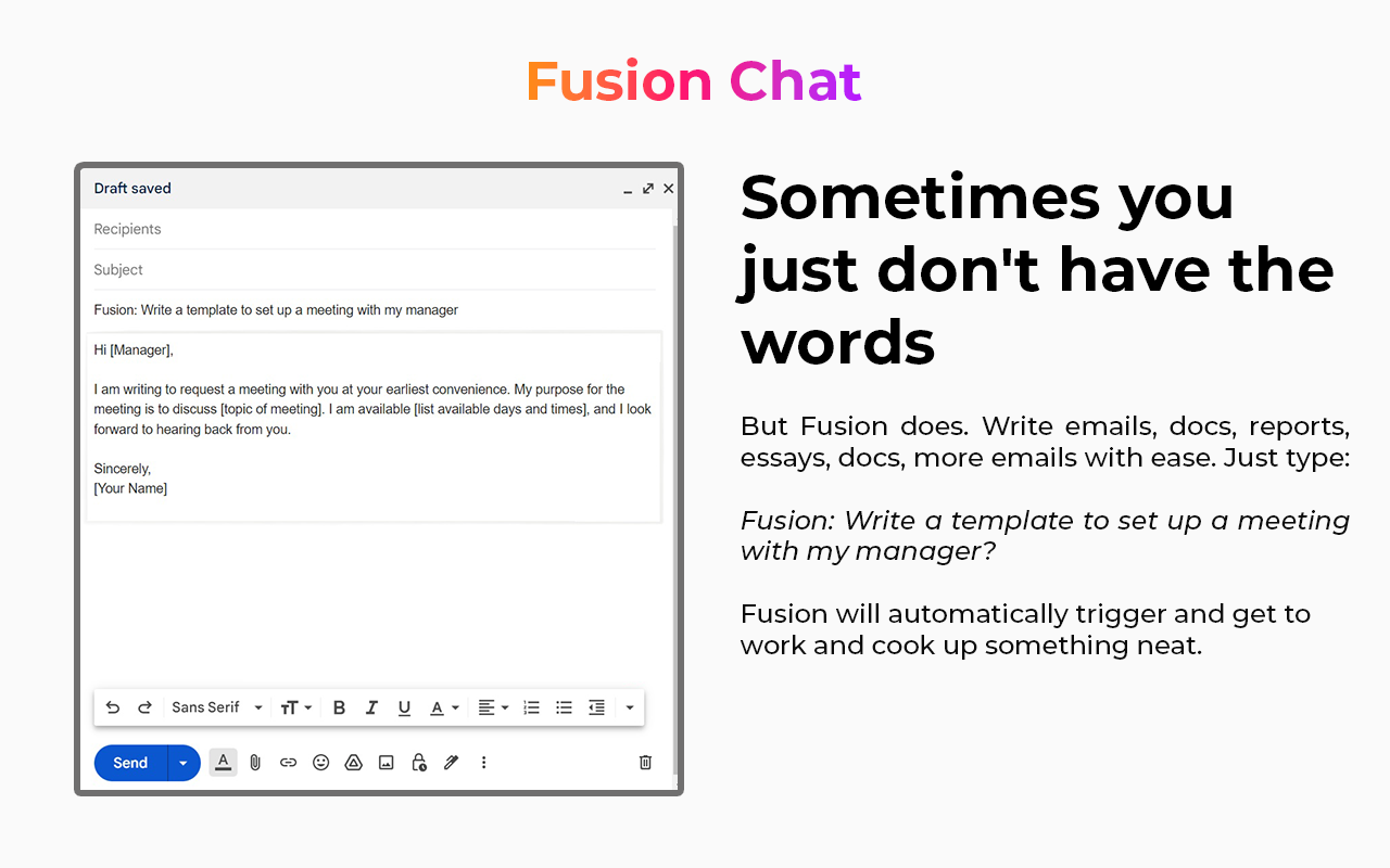 Chat AI - SideBar AI by Fusion截图1
