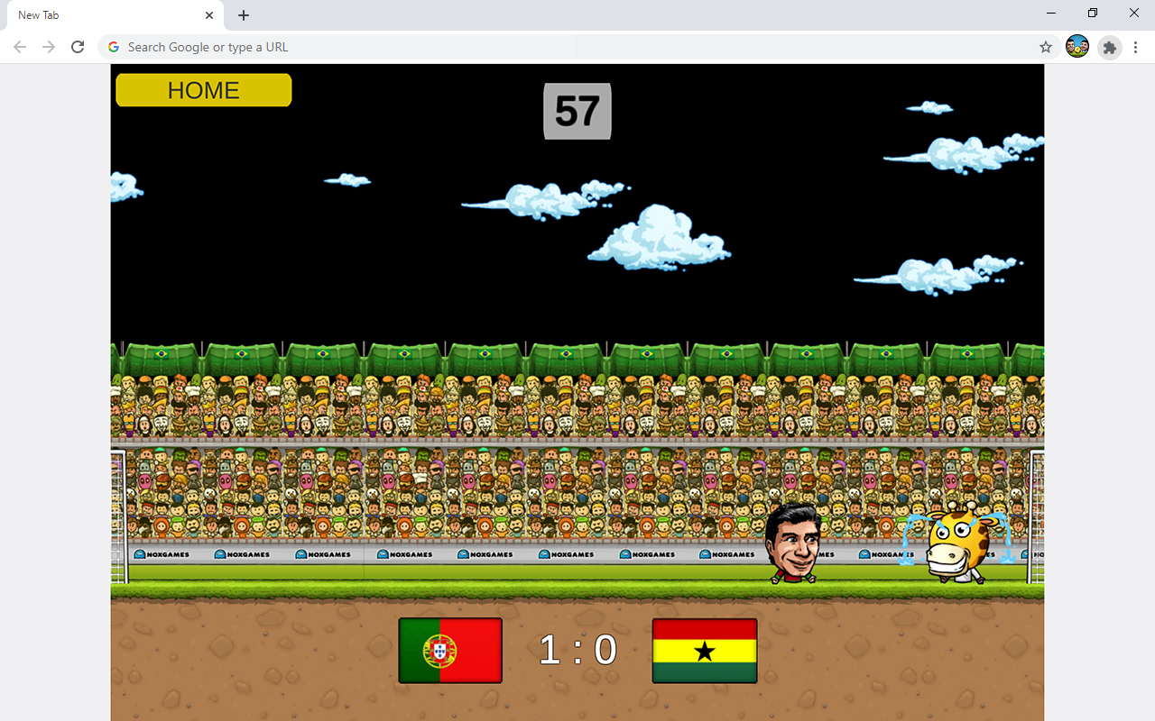 Dream Head Soccer Game截图1