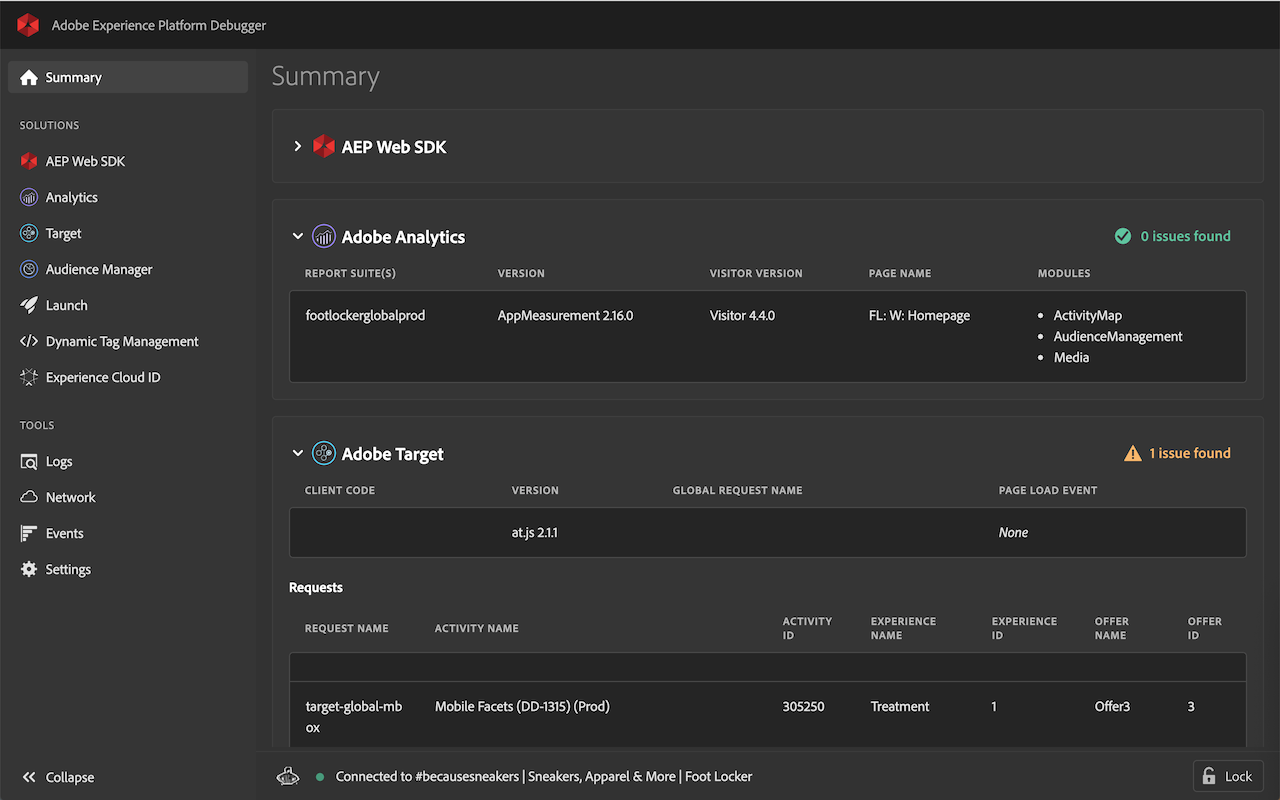 Adobe Experience Platform Debugger截图3