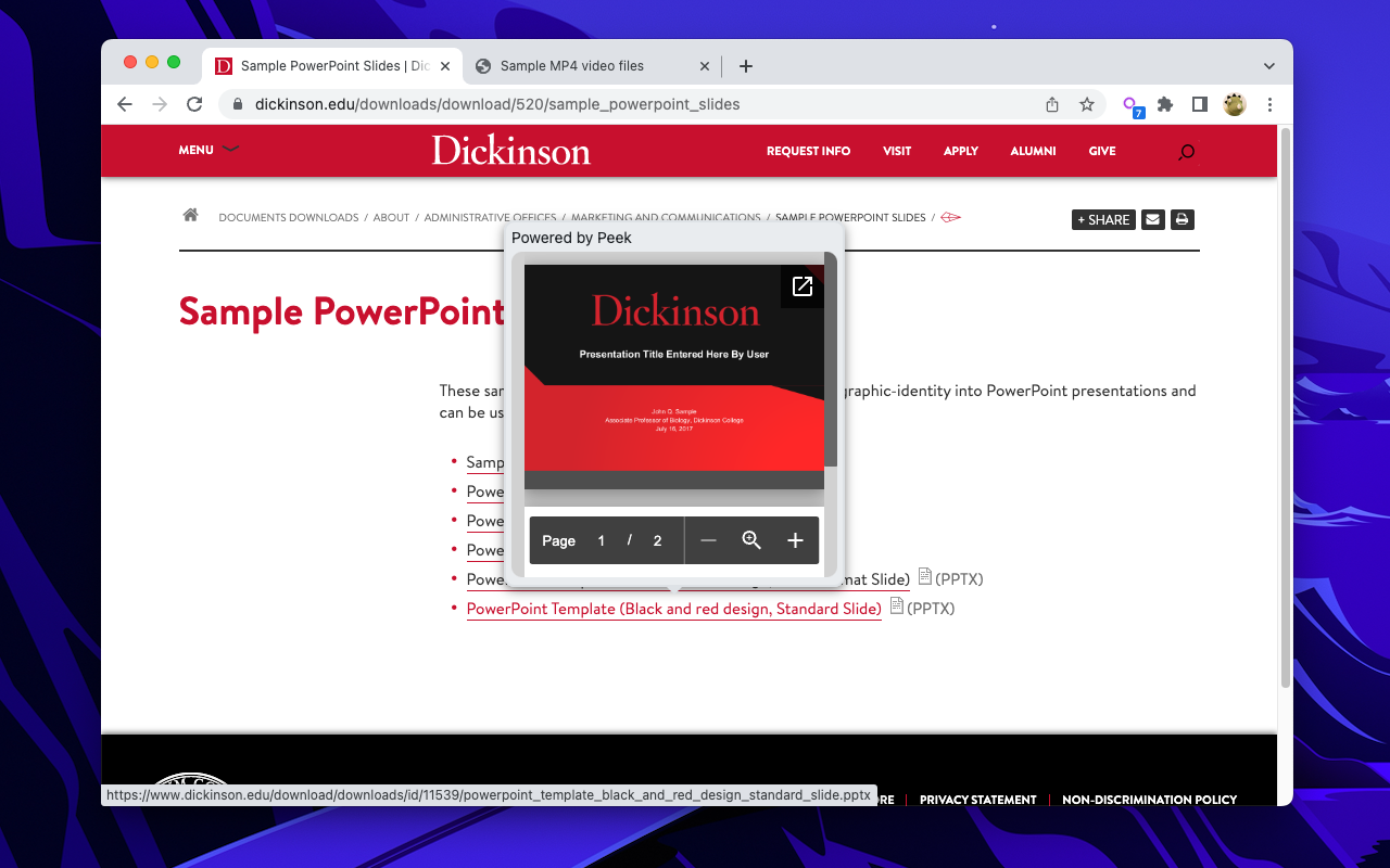 Peek: Preview PDFs, Office files, and more截图3