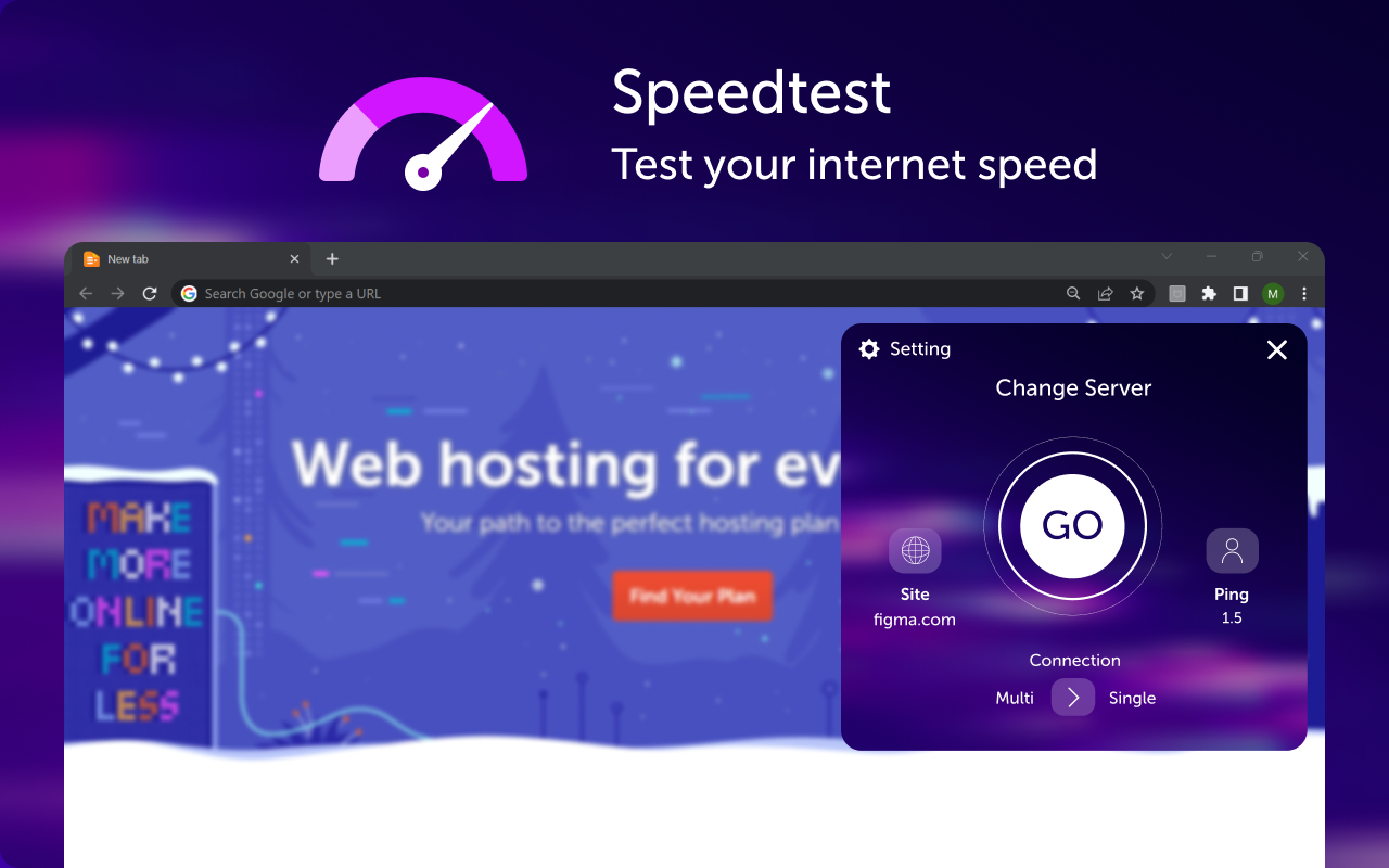 Speed Test - Test the Internet Speed截图1