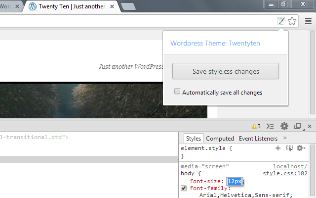 Wordpress Style Editor截图2