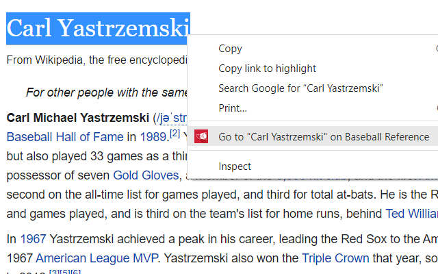 Baseball Reference Navigator截图3