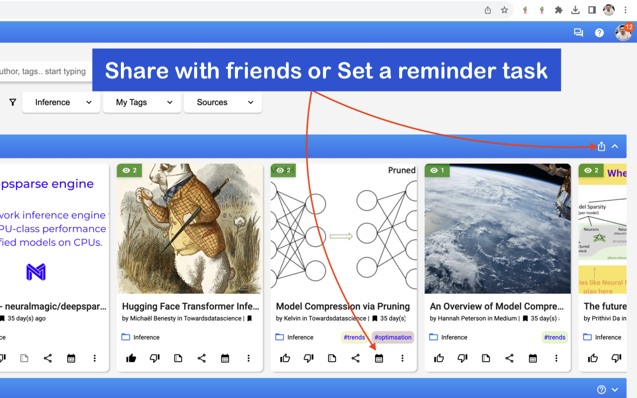 SaveLikeAPro - AI powered bookmarking截图1