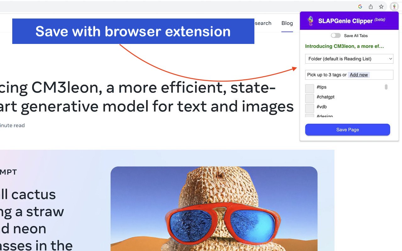 SaveLikeAPro - AI powered bookmarking截图2