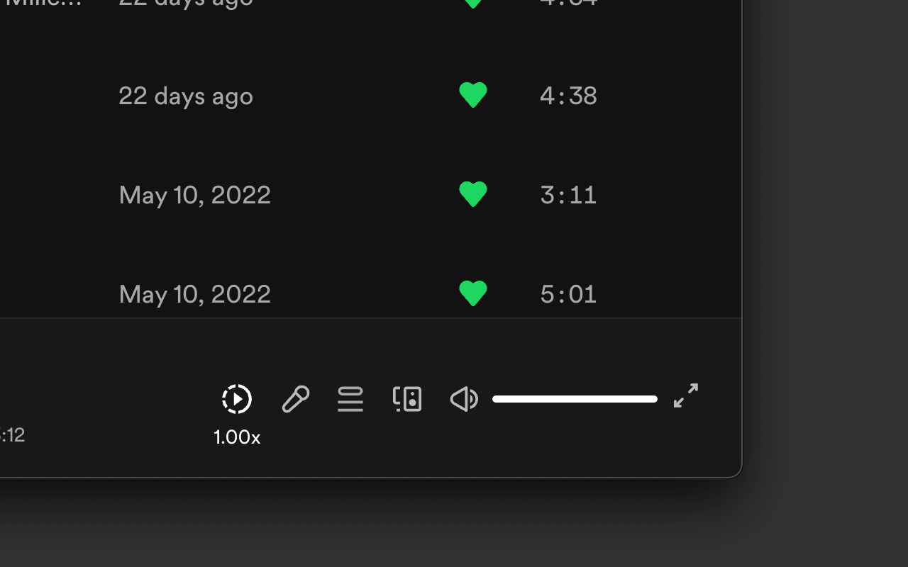 Spotify Playback Speed截图3