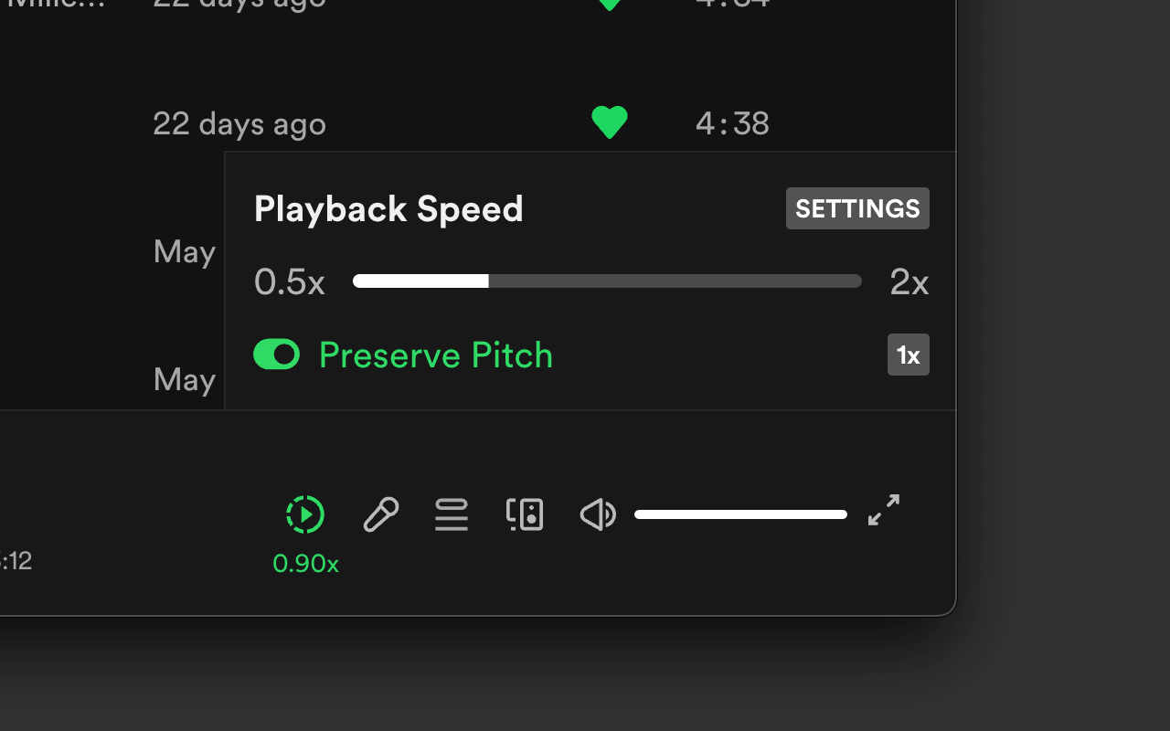 Spotify Playback Speed截图4