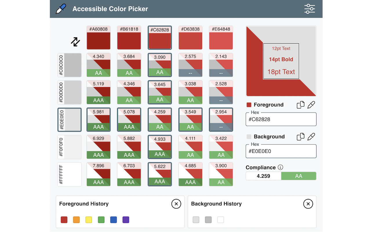 Accessible Color Picker截图1