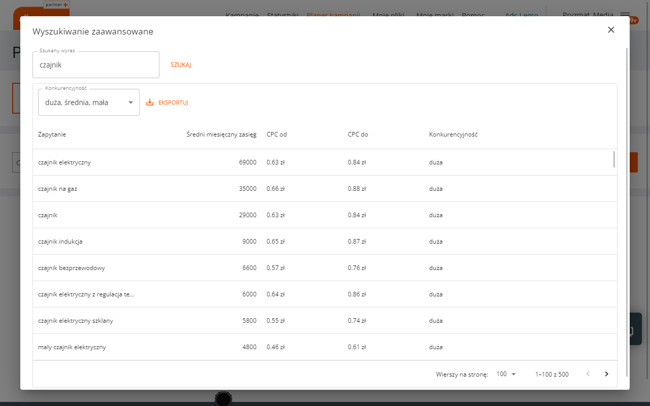 Panel Pro dla Allegro Ads截图1